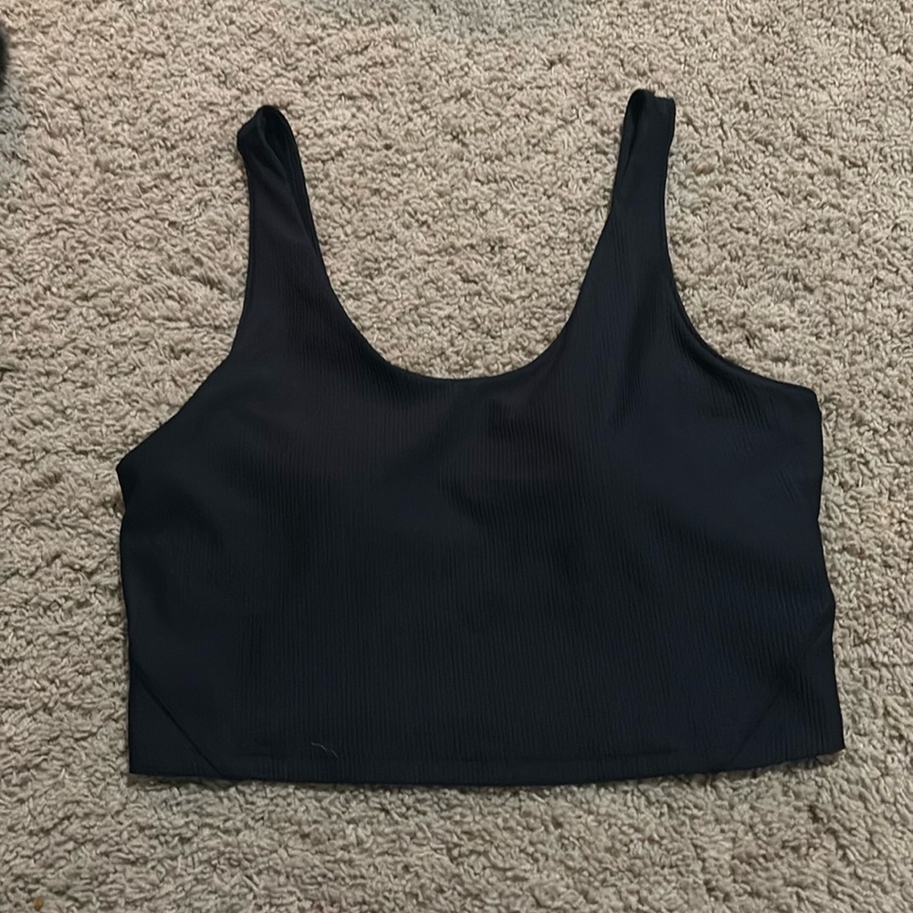 SO Cropped Athletic Tank Top